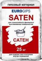 EUROGIPS Saten - Сатенгипс шпаклевка гипсовая финишная (25 кг)